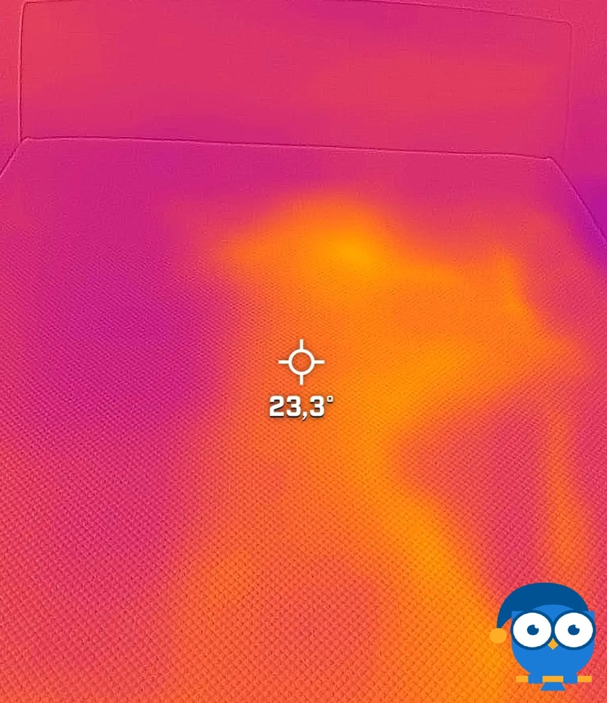 temperature test simba mattress